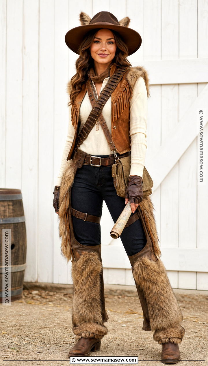 Chewbacca Costume With Western Vest - 30 chewbacca costume ideas for women