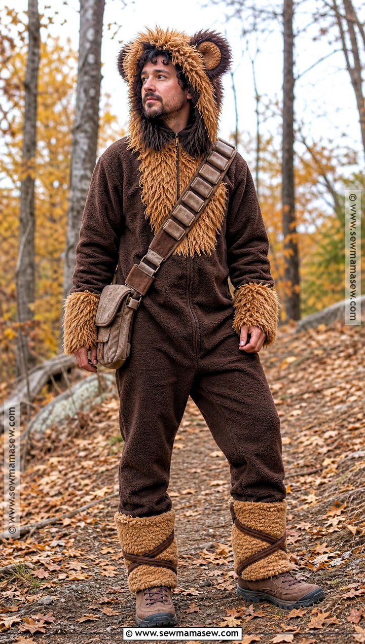 Chewbacca Fleece Costume - 35 Chewbacca Costume Ideas