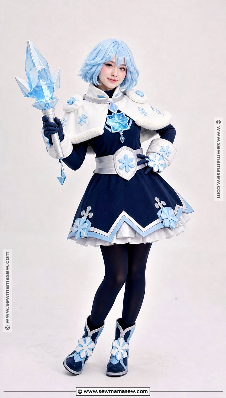 Chibi Eula Cosplay With Oversized Cape - 30 eula cosplay ideas