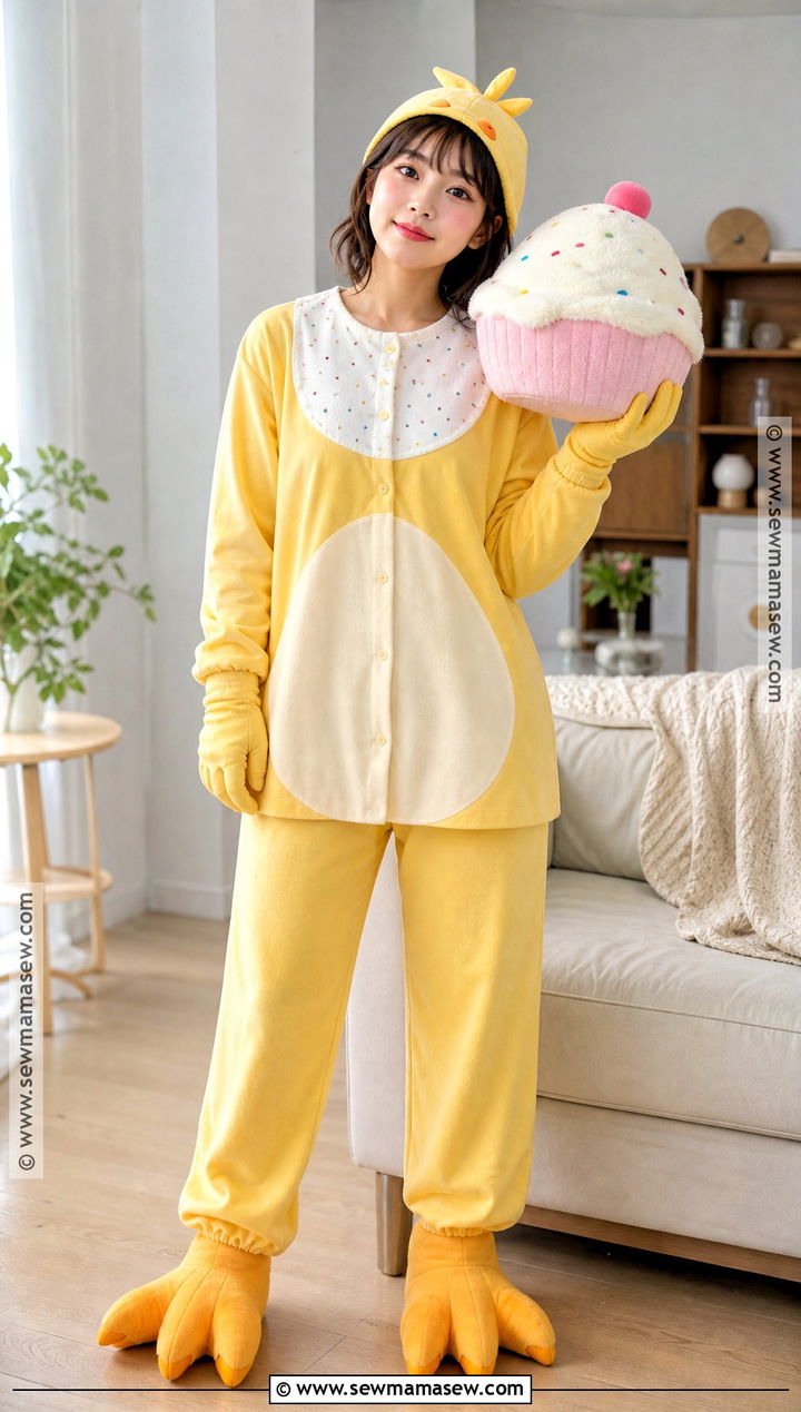 Chica Costume With Pajama Set - 30 Chica Halloween Costume Ideas