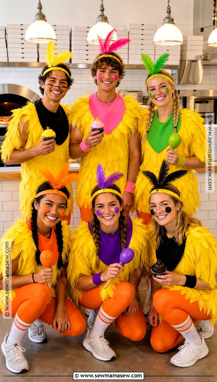 Chica Variants FNAF Group Costume - 30 fnaf group costume ideas