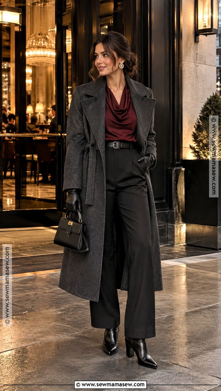 Chicago November Dinner Outfit - 15 Chicago November Outfits for Women