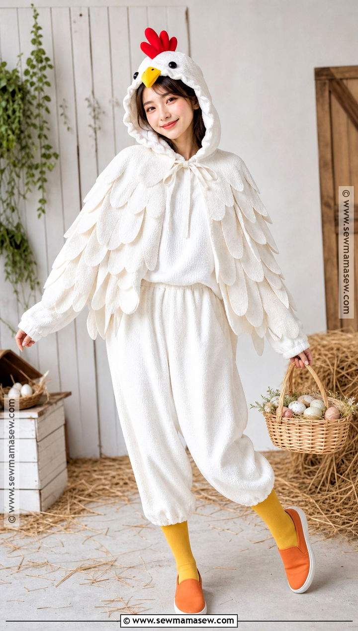 Chicken Bird Costume - 30 bird halloween costume ideas