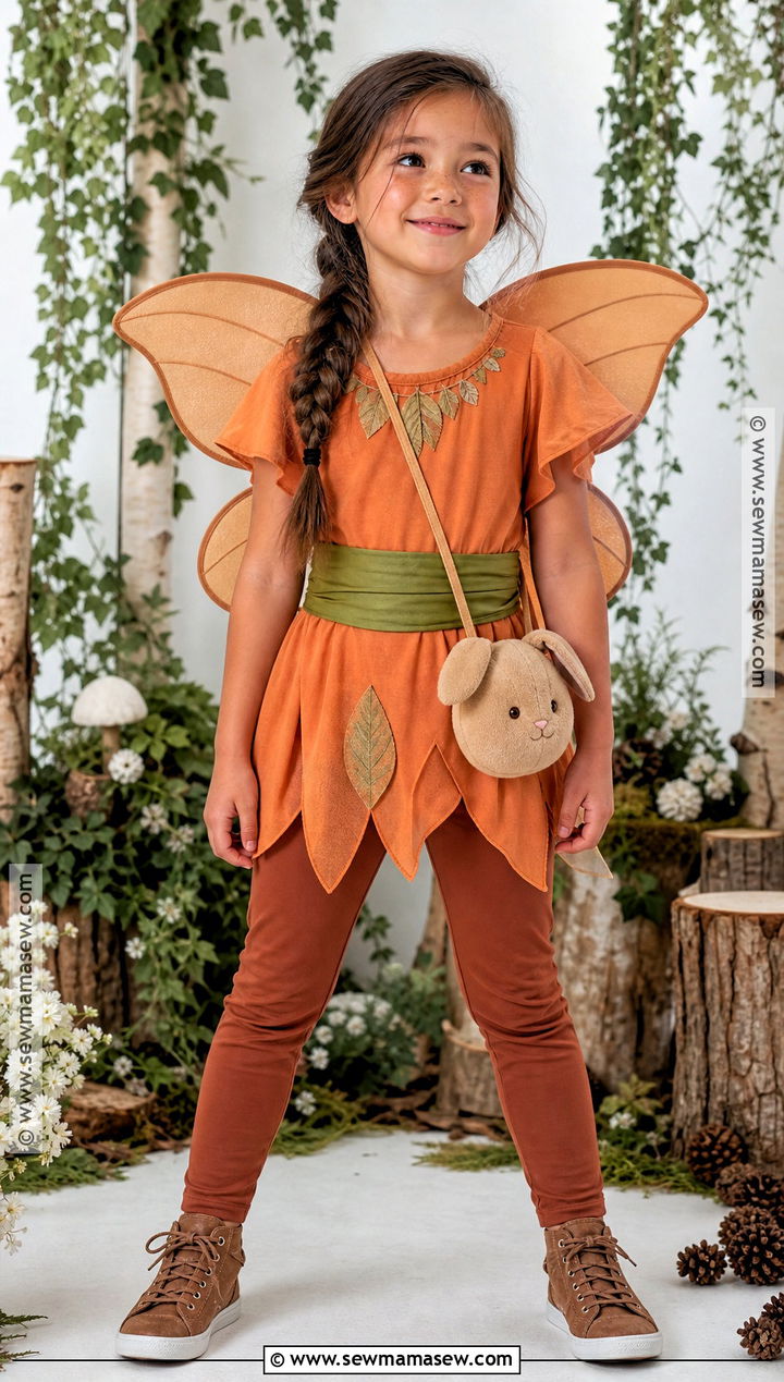 Child Fawn Costume With Soft Leggings - 30 fawn tinkerbell costume ideas