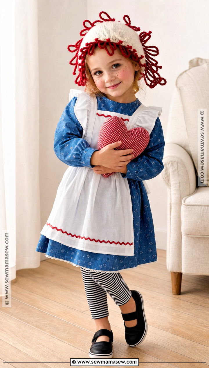 Child Raggedy Ann Costume With Soft Accessories - 30 raggedy ann costume ideas