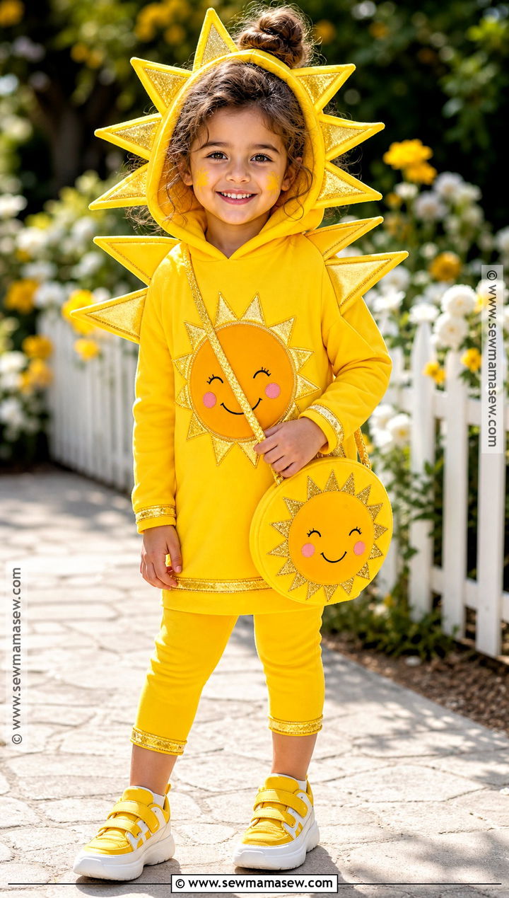 Child Sun Costume - 30 Sun Halloween Costume Ideas