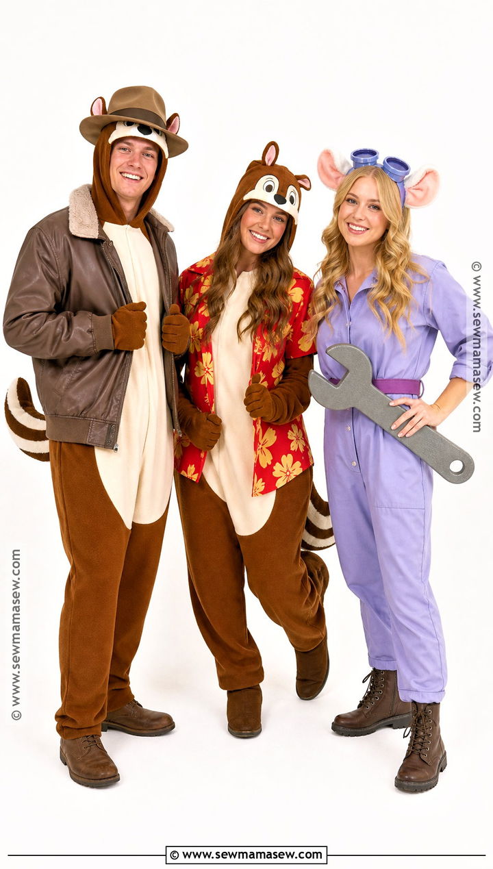 Chip And Dale And Gadget Costume - 30 Chip And Dale Costume Ideas