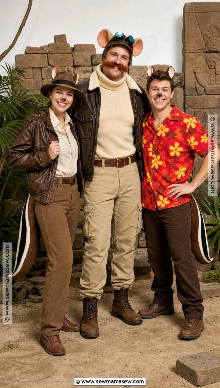 Chip And Dale And Monterey Jack Costume - 30 Chip And Dale Costume Ideas