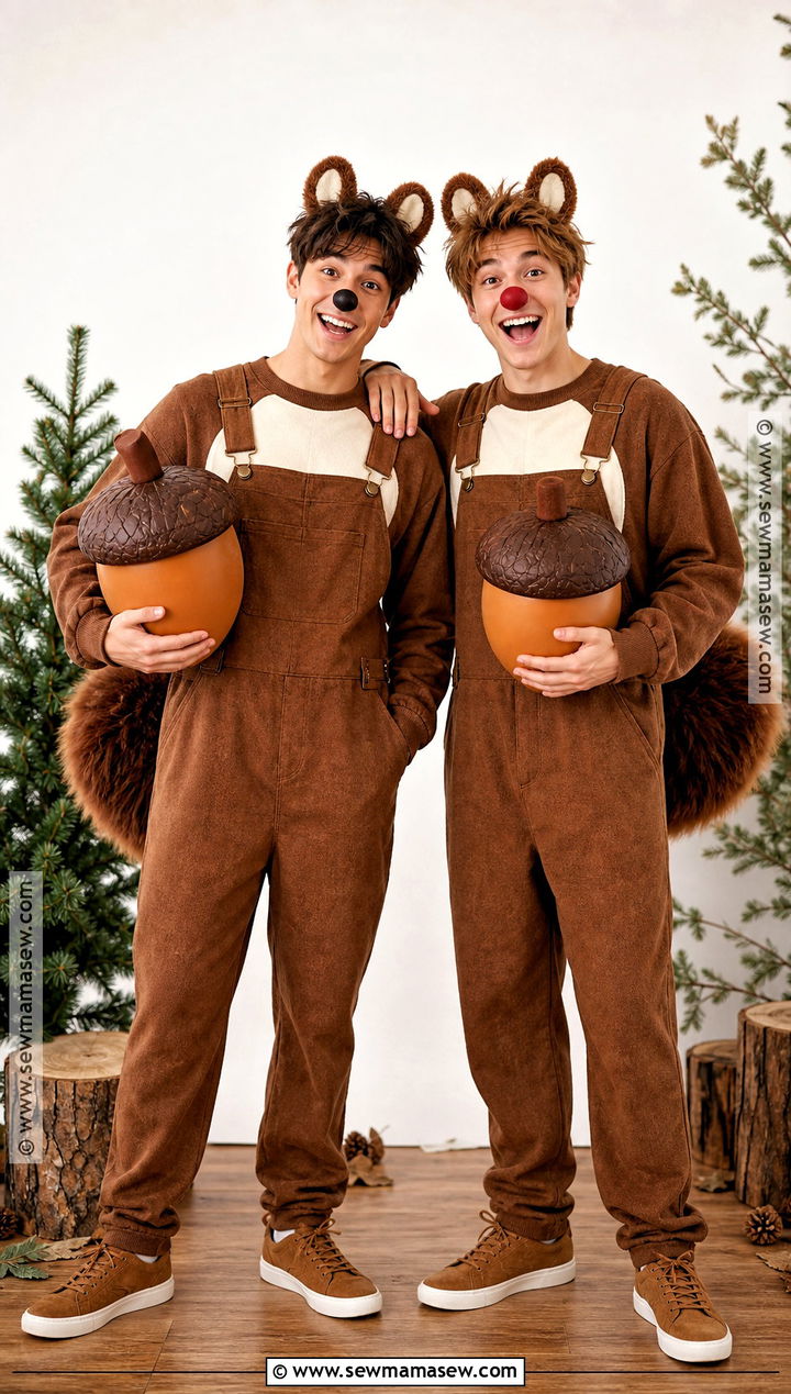 Chip And Dale Costume - 30 disney duo costumes