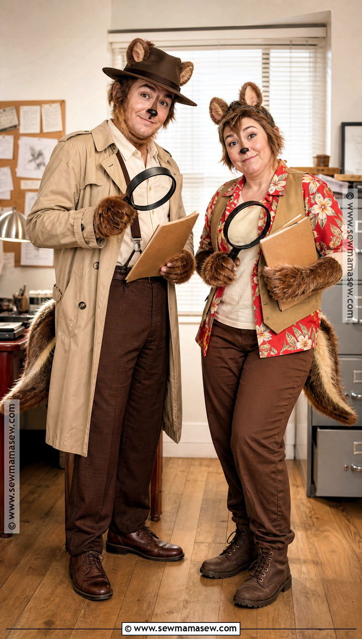 Chip And Dale Detective Costume - 30 Chip And Dale Costume Ideas
