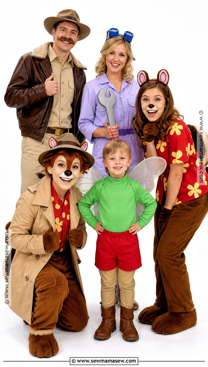 Chip And Dale Family Costume - 30 Chip And Dale Costume Ideas