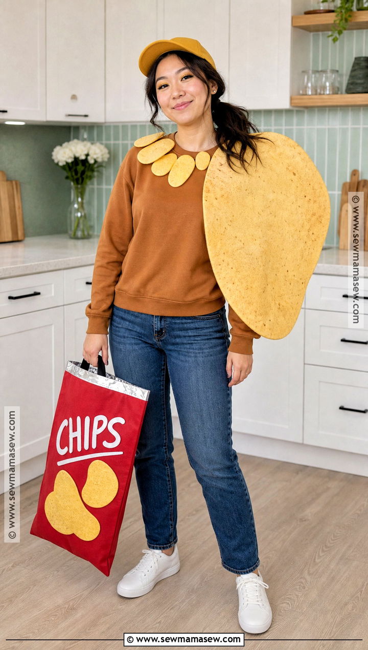 Chip On Your Shoulder Costume - 35 punny halloween costumes