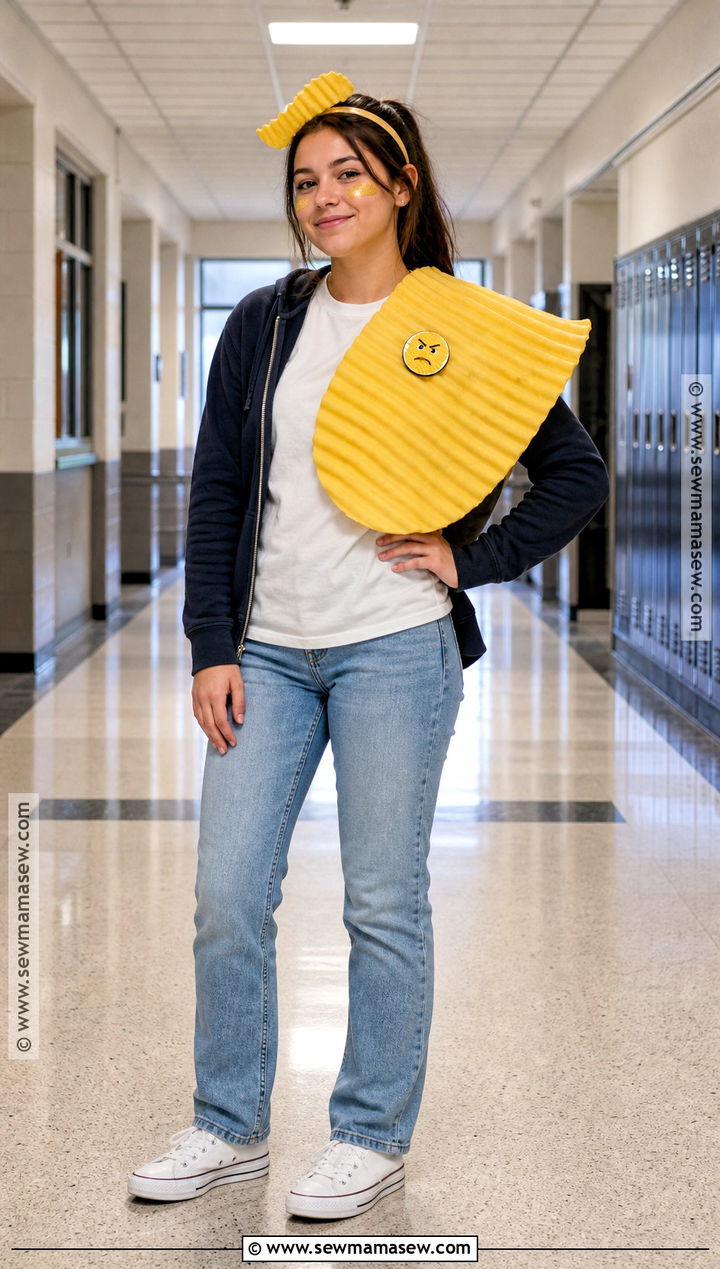 Chip On Your Shoulder Idiom Costume - 30 Idiom Dress Up Day Ideas