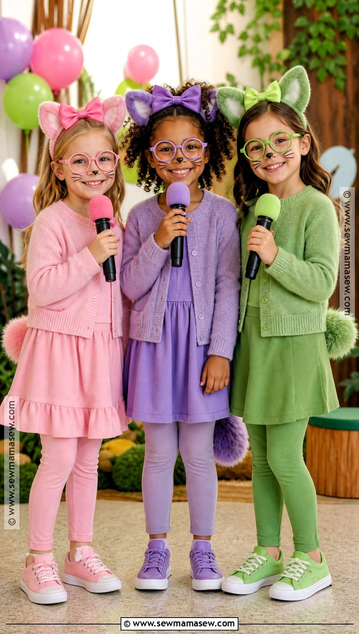 Chipettes Kids Trio Costume - 45 chipettes costume ideas