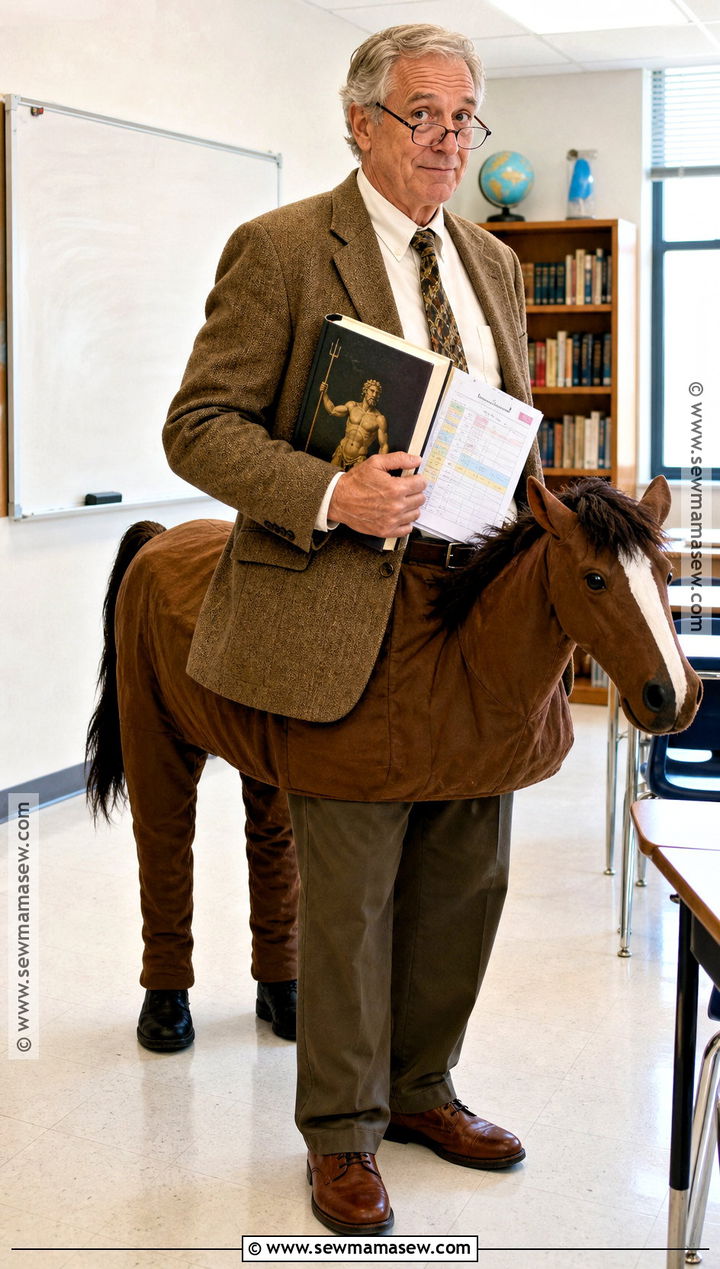 Chiron Centaur Costume With Tweed Jacket - 30 percy jackson costume ideas