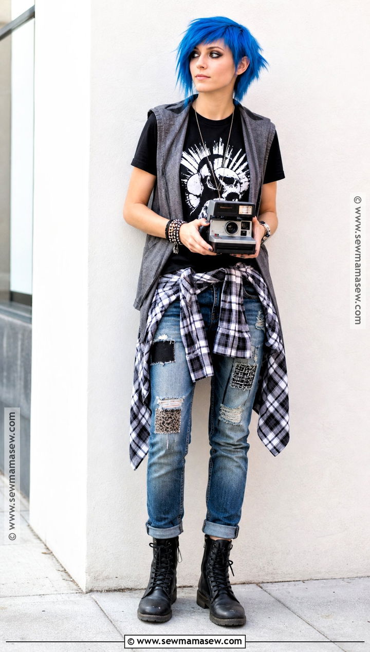 Chloe Price Costume - 35 blue hair halloween costumes ideas