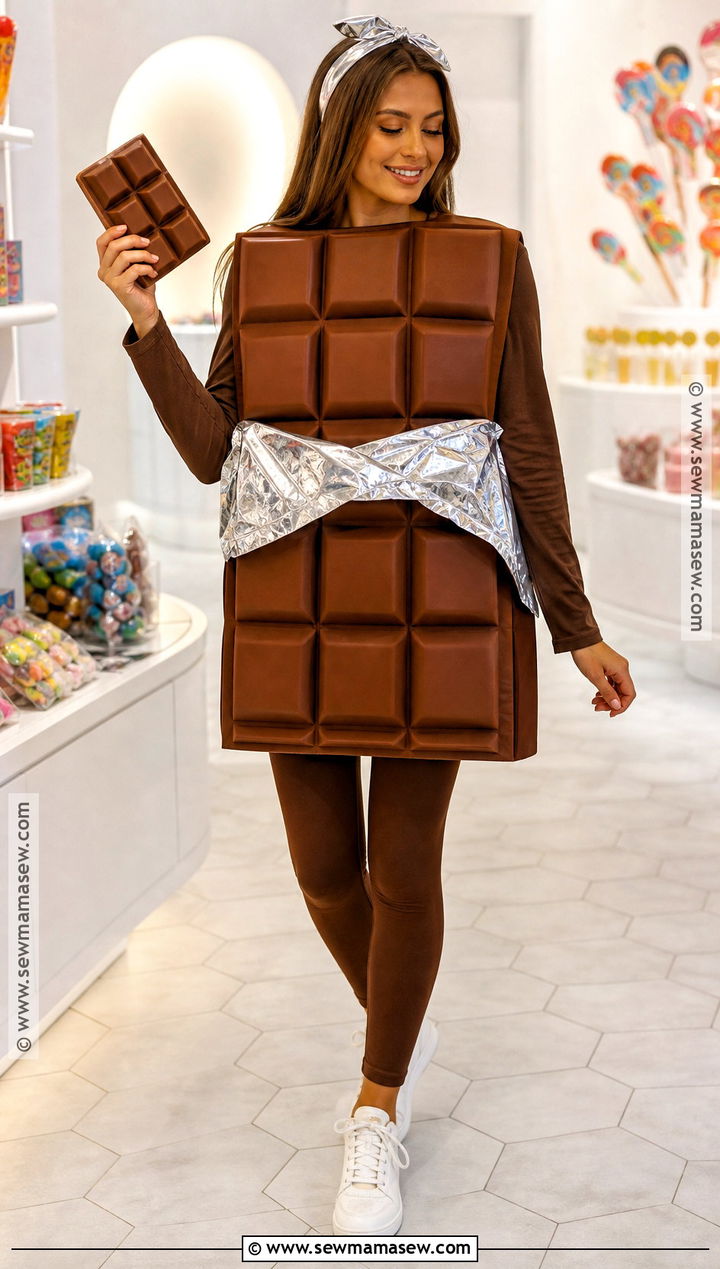 Chocolate Bar Costume - 35 candy land costumes