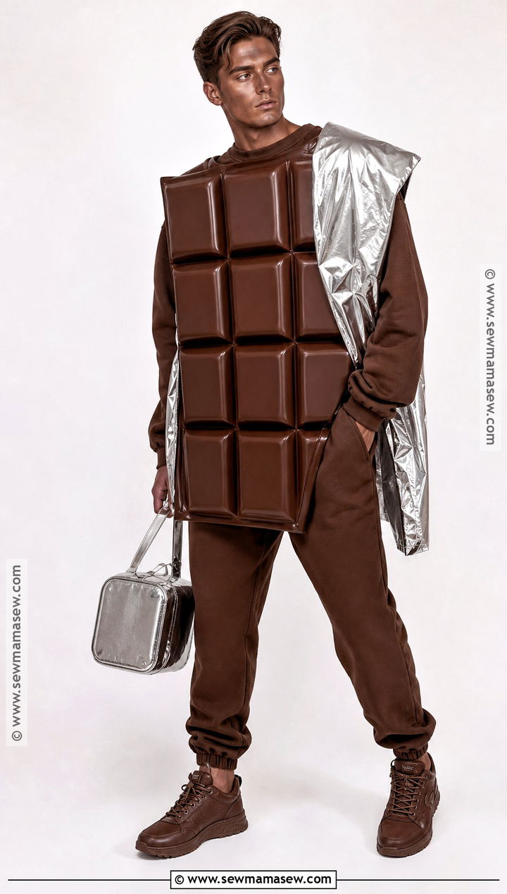 Chocolate Bar Costume - 35 candy costume ideas
