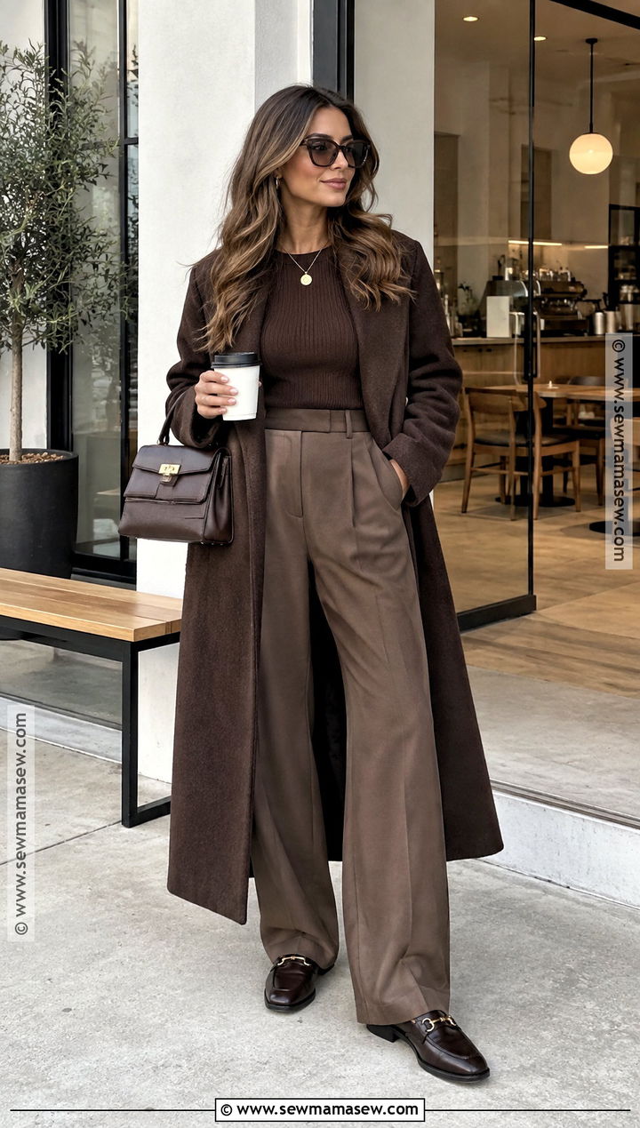 Chocolate Brown Fall Outfit - 20 fall 2026 fashion trends