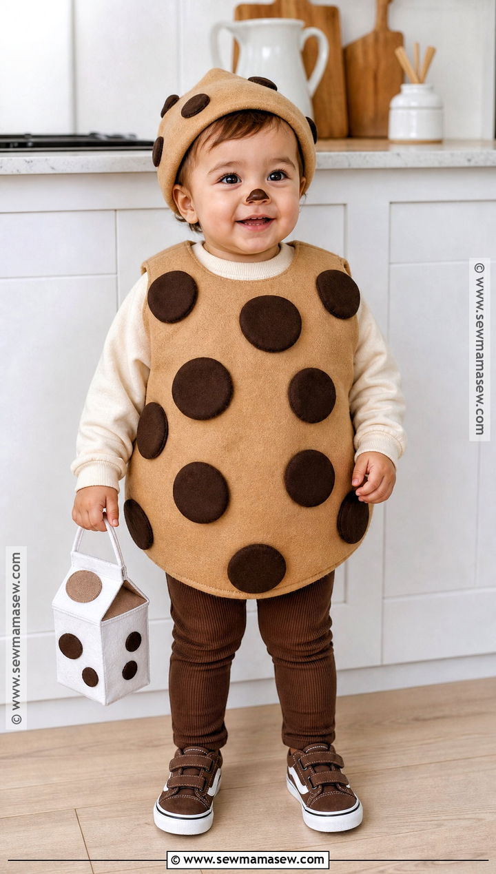 Chocolate Chip Cookie Toddler Costume - 45 toddler halloween costumes