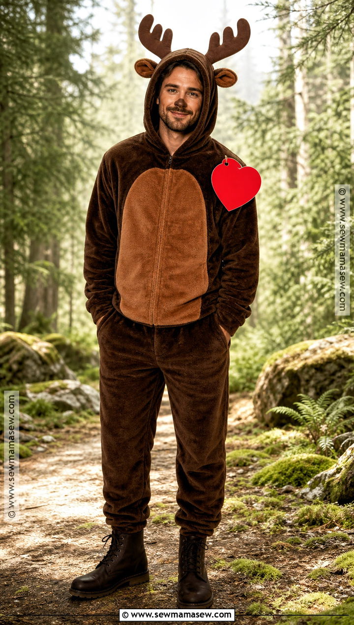 Chocolate Moose Beanie Baby Costume - 35 Ty Beanie Baby Costume Ideas