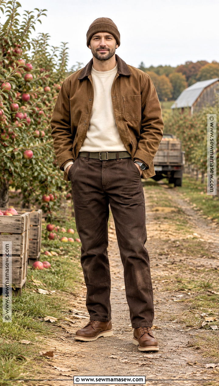 Chore Coat Apple Orchard Outfit - 15 apple orchard outfit fall ideas for men
