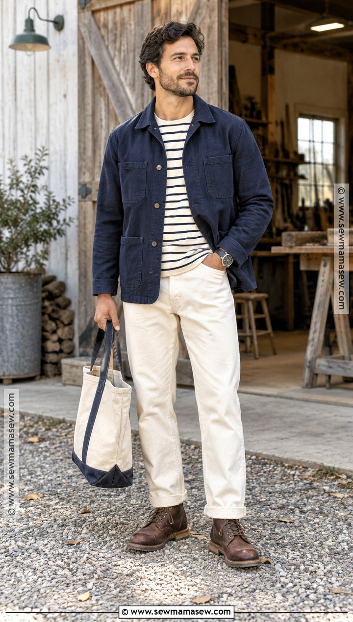 Chore Coat Fall Outfit - 20 fall style ideas for men