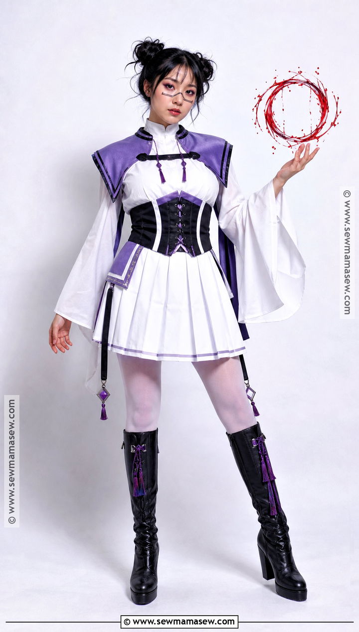 Choso Cosplay With Corset And Skirt - 35 Choso Cosplay Fem Ideas