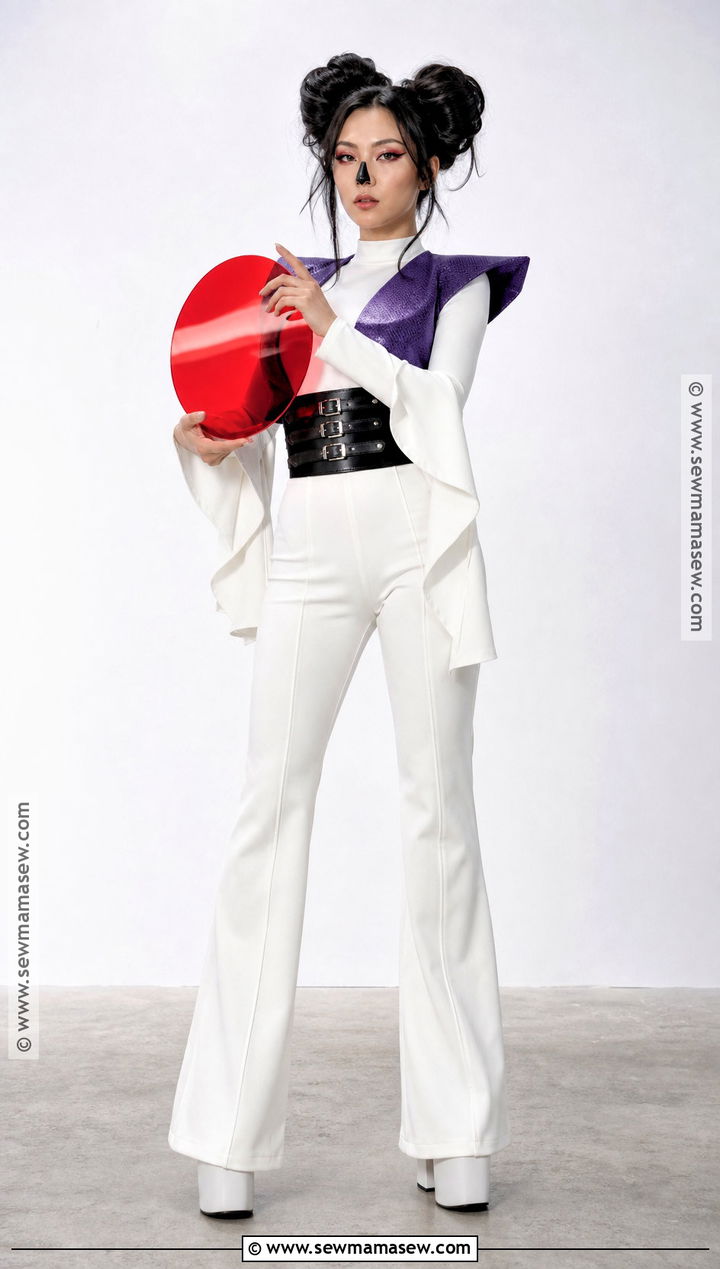 Choso Cosplay With White Flared Pants - 35 Choso Cosplay Fem Ideas