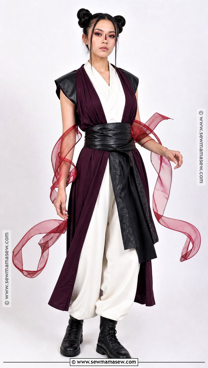 Choso Cosplay With White Kimono Style Layers - 35 Choso Cosplay Fem Ideas