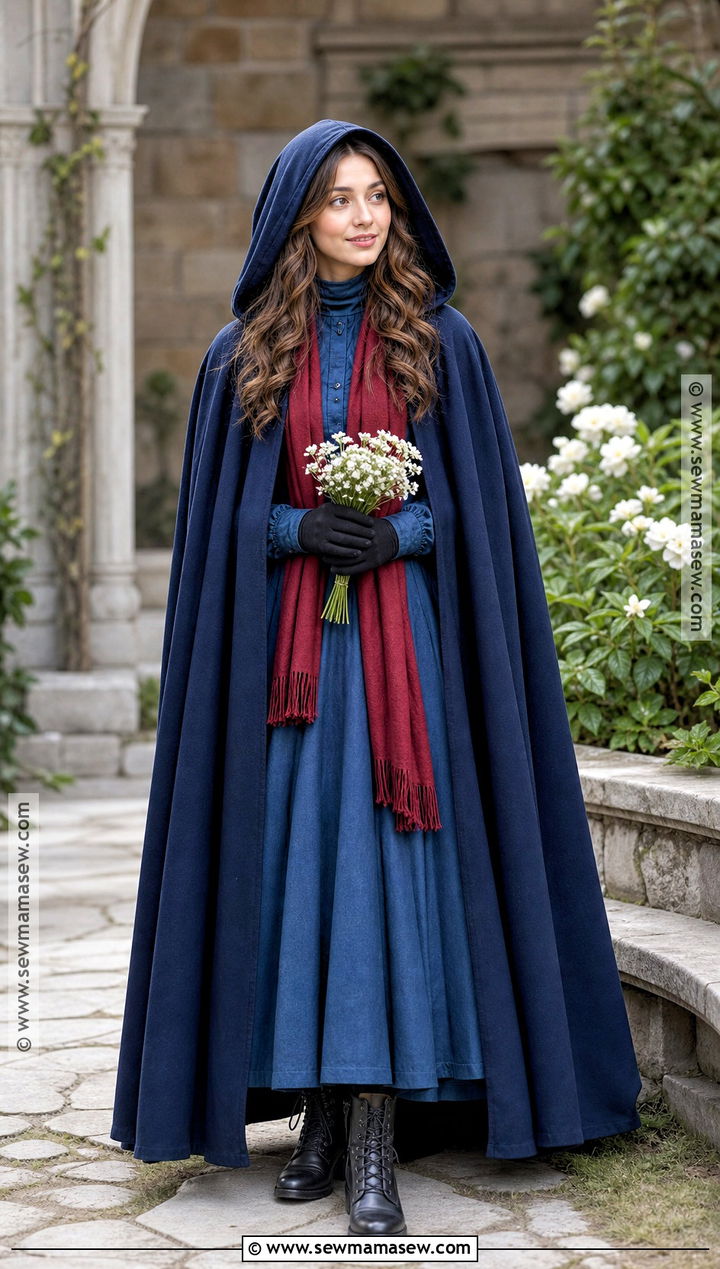 Christine Daae Graveyard Cape Costume - 35 christine daae costume ideas