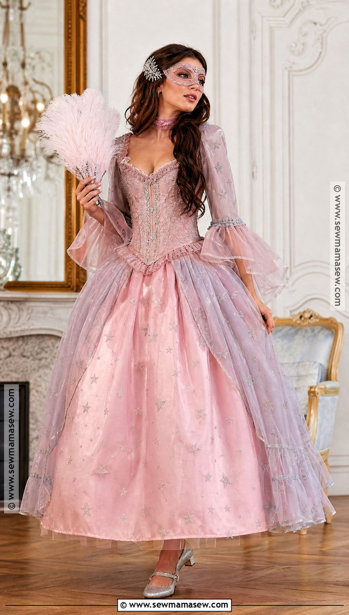 Christine Daae Masquerade Ball Costume - 40 phantom of the opera costumes
