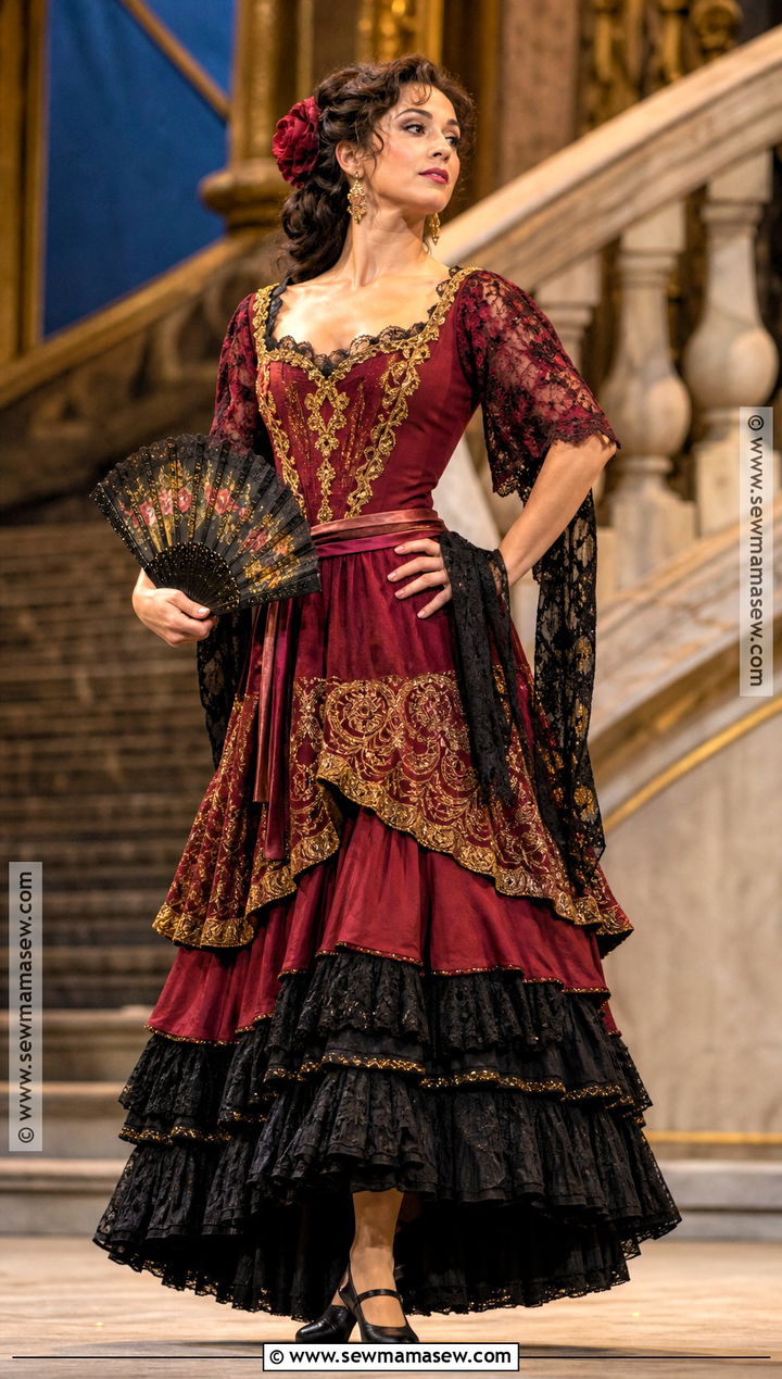 Christine Daae Red And Gold Aminta Costume - 35 christine daae costume ideas
