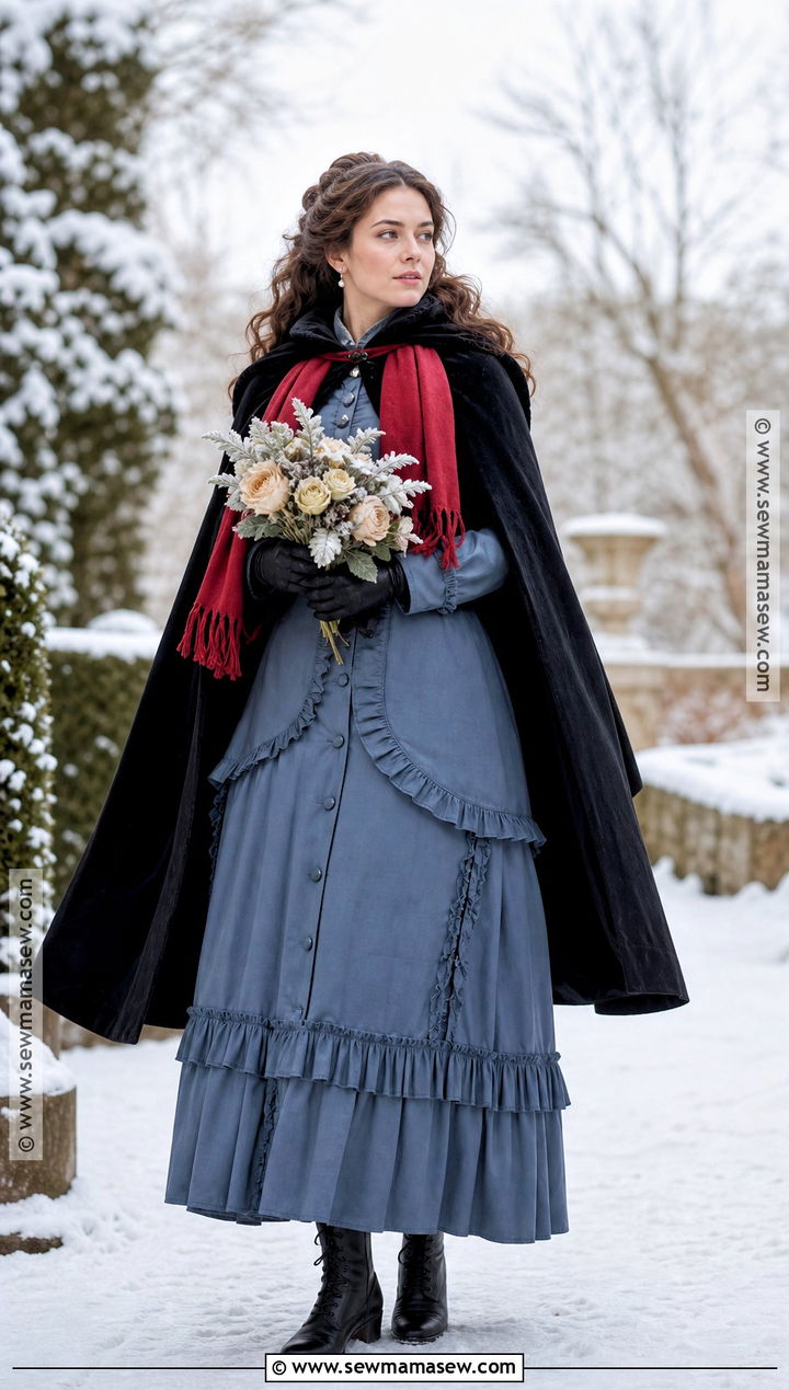 Christine Daae Wishing Costume With Red Scarf - 35 christine daae costume ideas