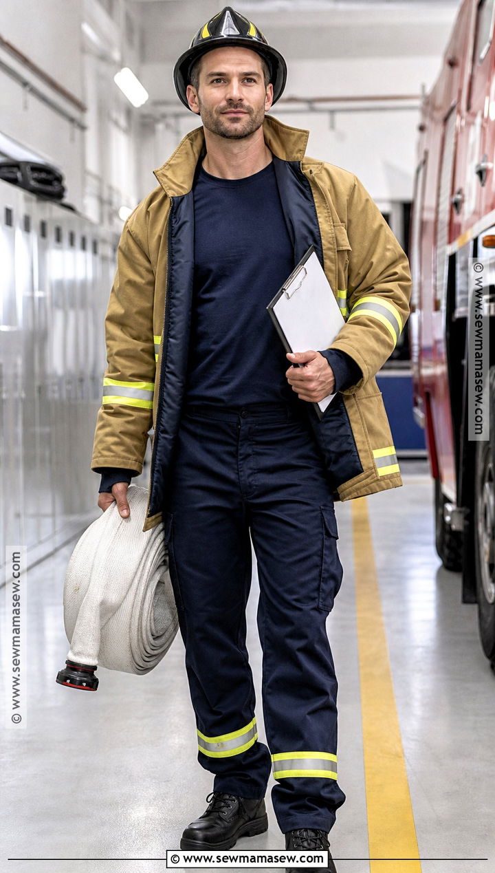 Chuck Levine Firefighter Costume - 30 adam sandler halloween costumes