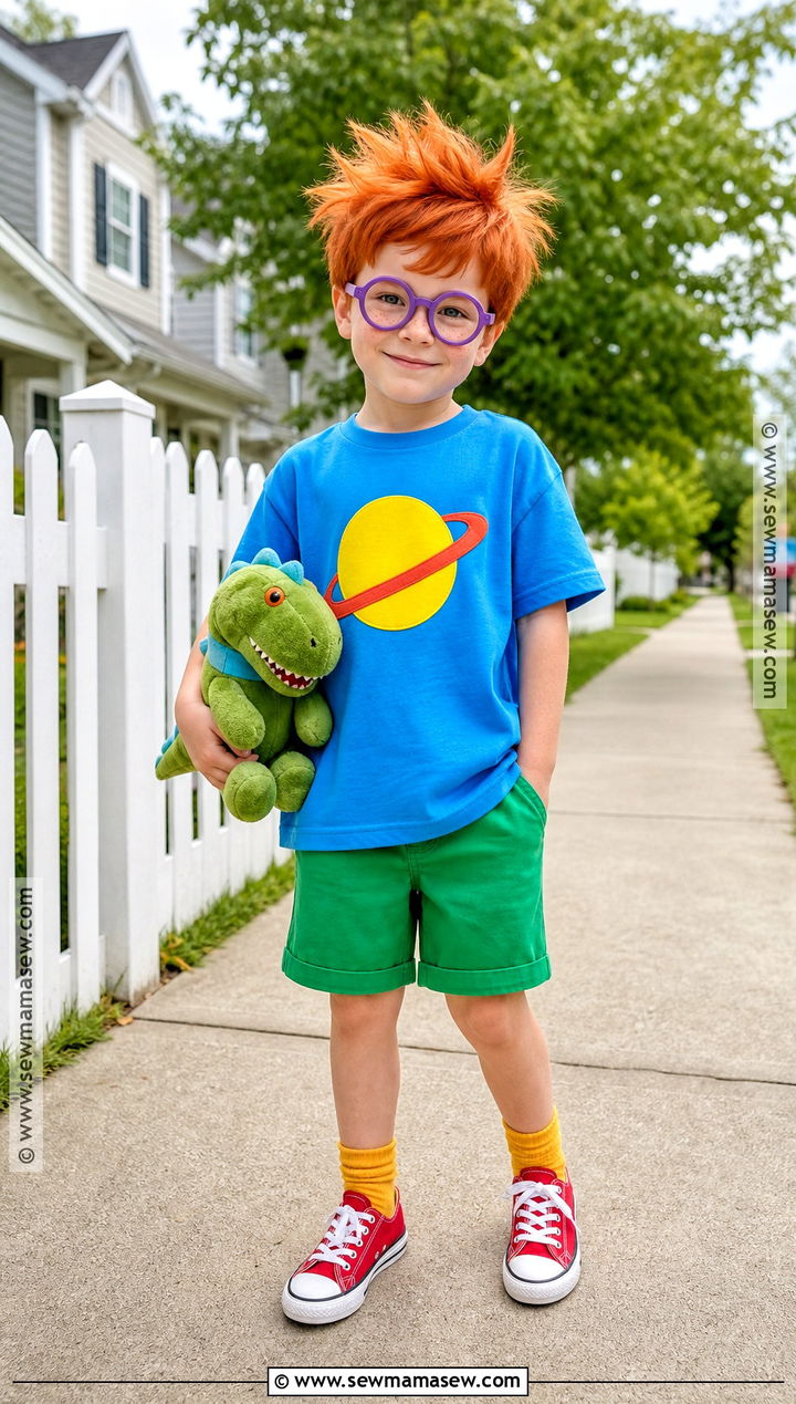 Chuckie Finster Costume - 30 characters with red hair costumes