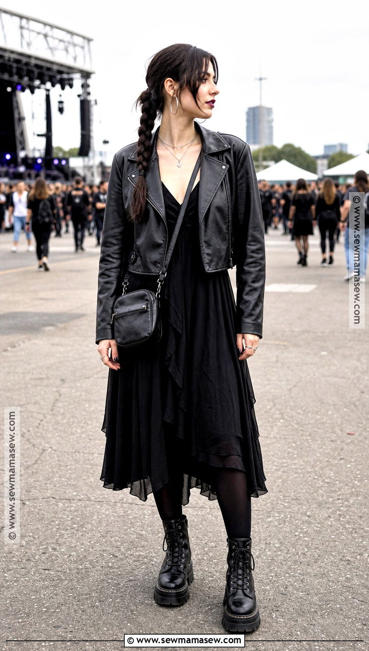 Chunky Boots Vampire Outfit - 35 vampire outfit ideas