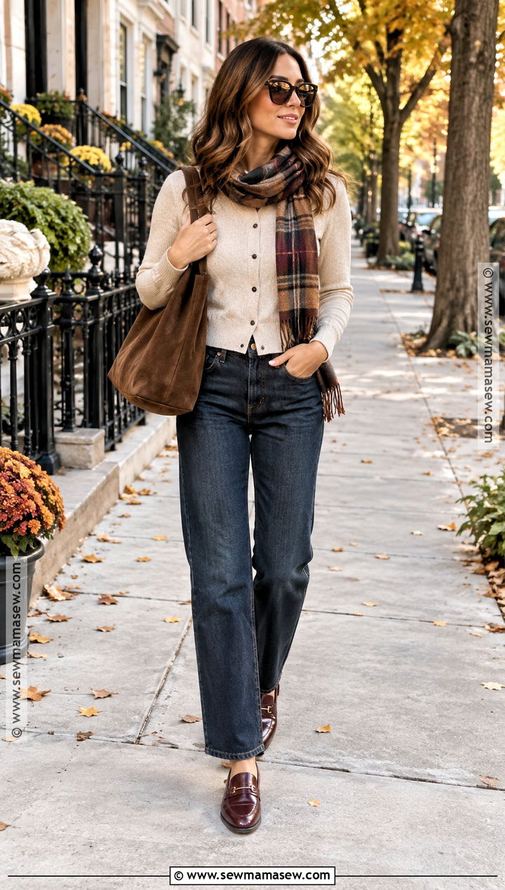 Chunky Cardigan And Leggings Outfit - 15 Fall 2026 Fashion Trends Going Out