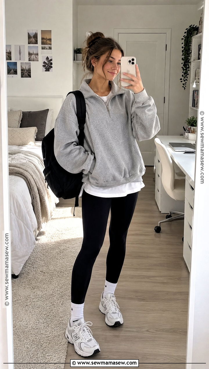 Chunky Sneakers With Leggings - 20 shoes for back to school for teens