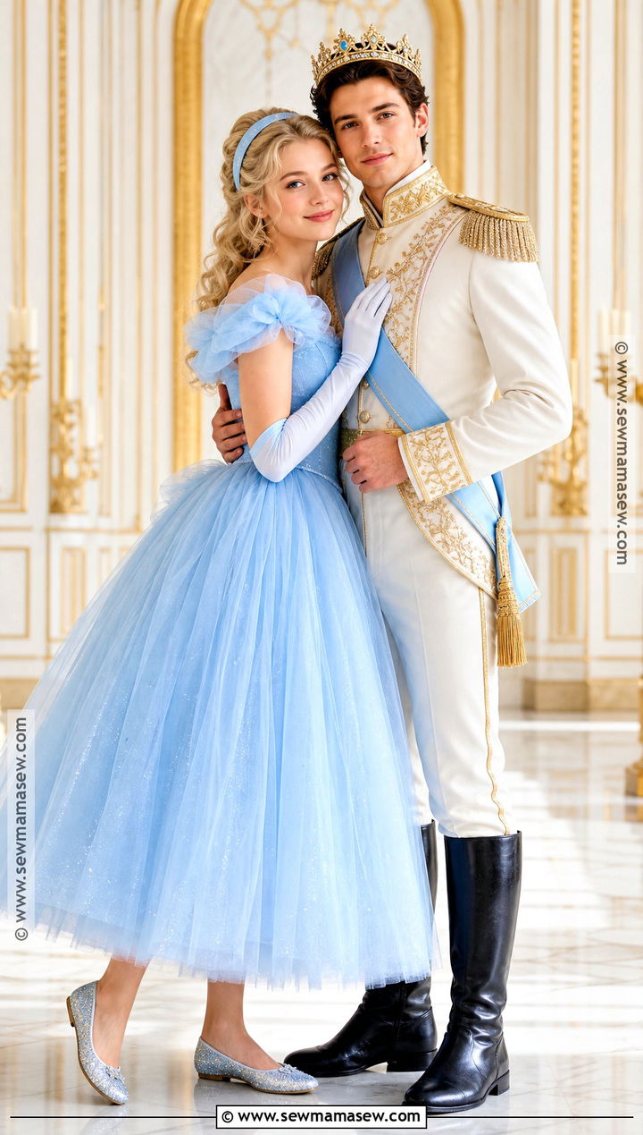 Cinderella And Prince Charming Costume - 45 cute couple halloween costumes