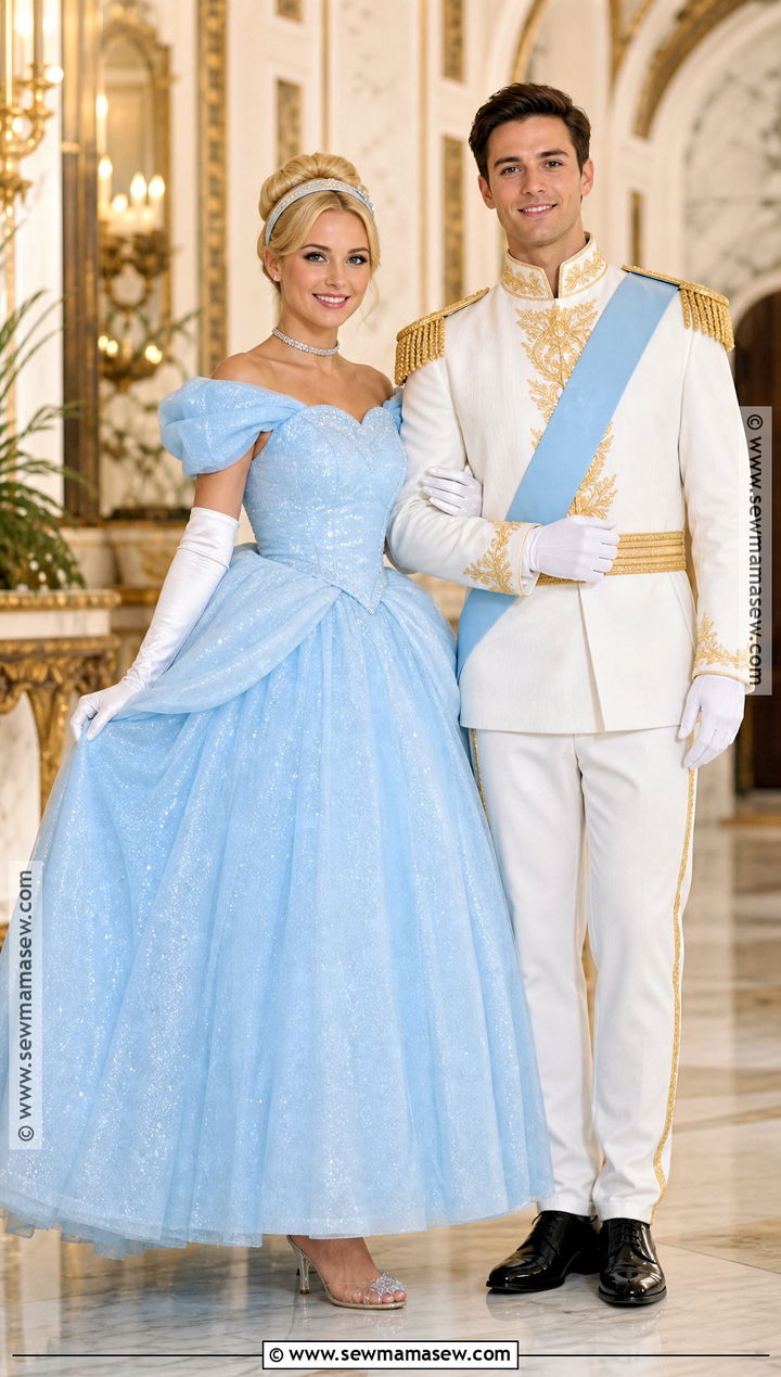 Cinderella And Prince Charming Couple Costume - 40 couple costume ideas