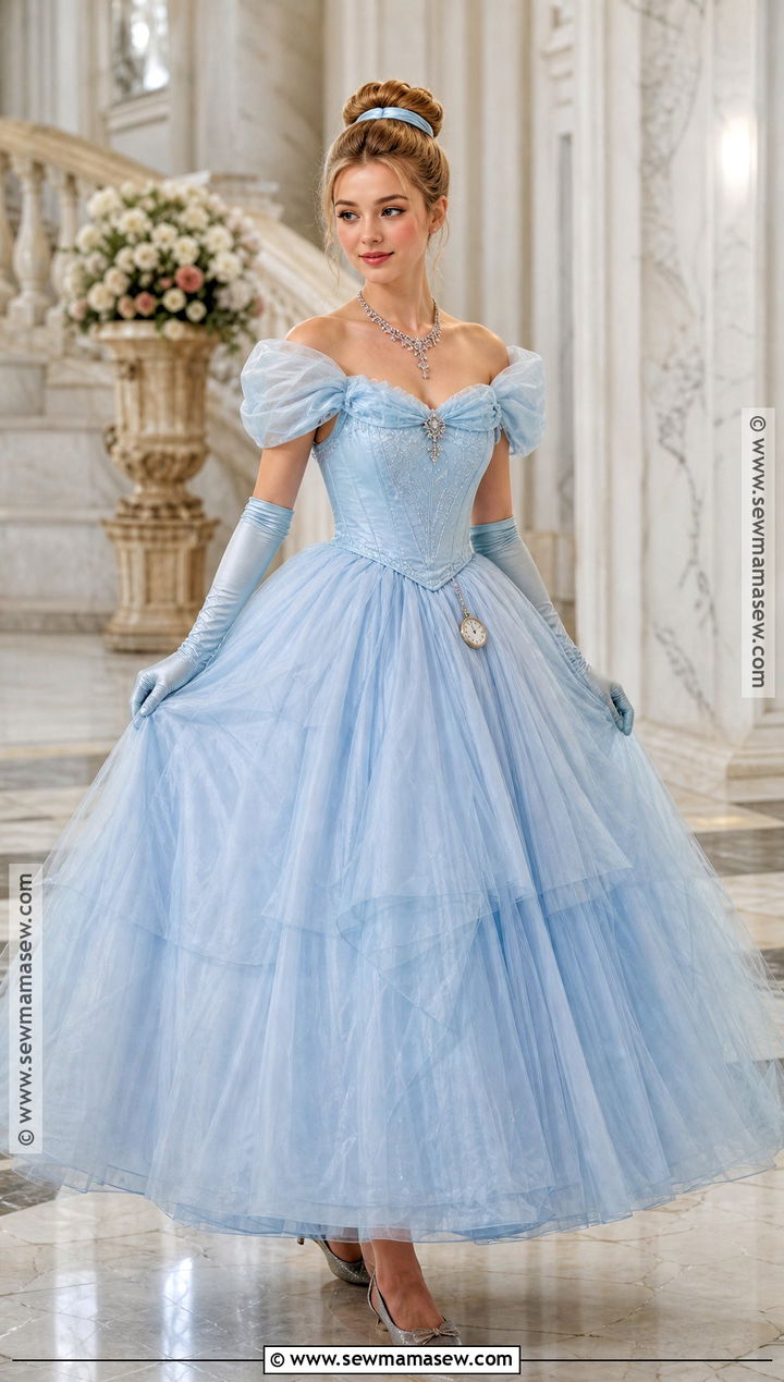 Cinderella Ball Gown Costume - 30 Fairytale Characters Costumes