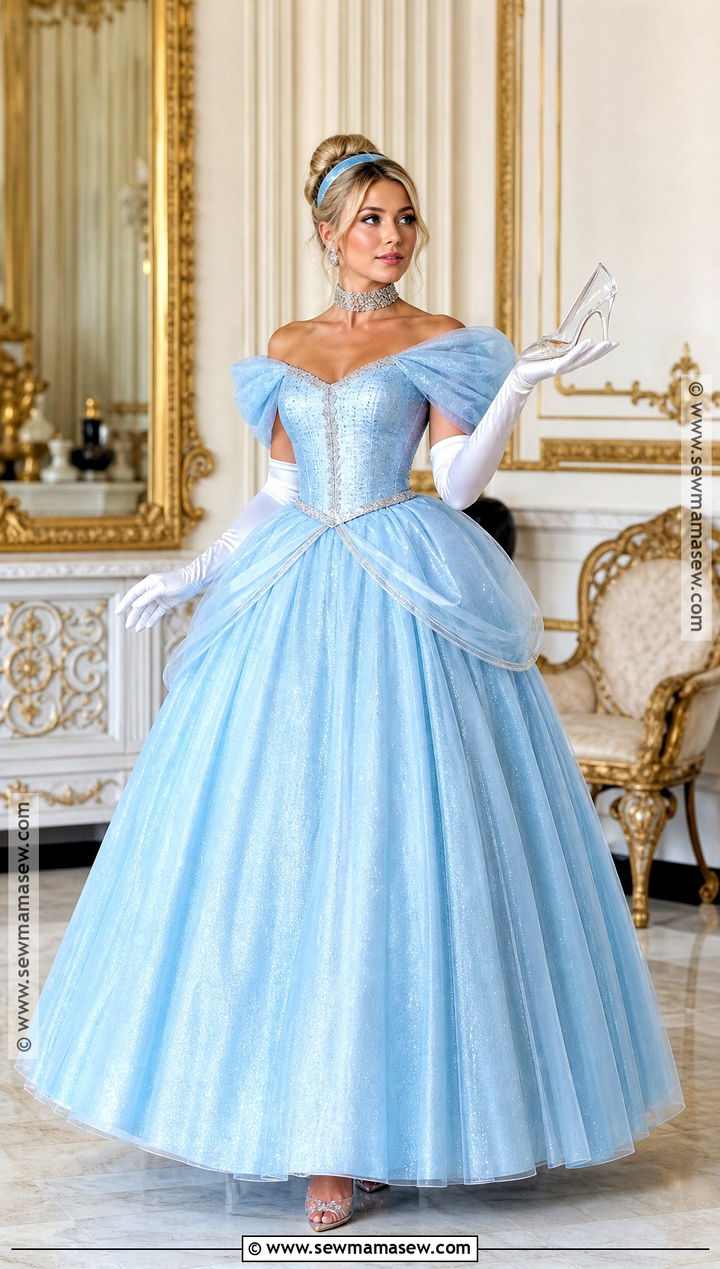 Cinderella Blue Dress Costume - 30 blue dress costume ideas