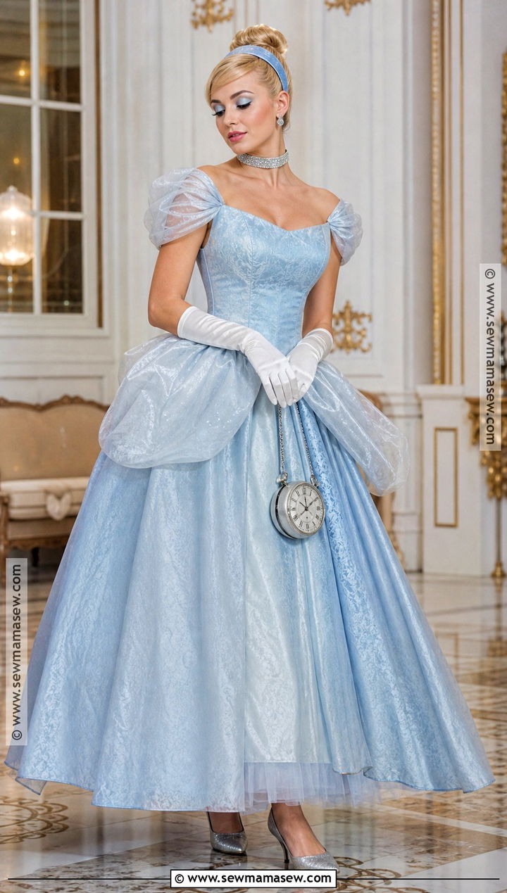 Cinderella Blue Gown Costume - 40 blonde costume ideas