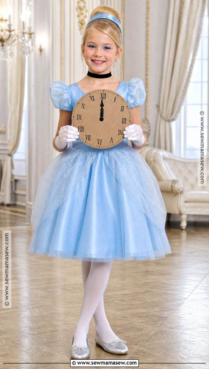 Cinderella Costume With Blue Ball Gown - 45 world book day costumes