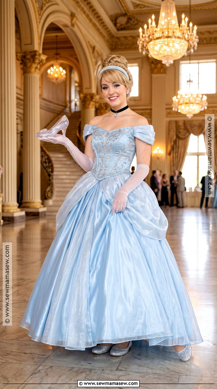 Cinderella Costume - 30 Easy Disney Character Costumes