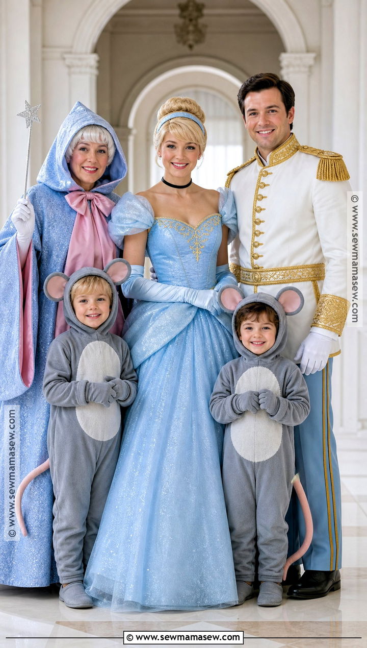 Cinderella Family Costume - 35 disney family costumes