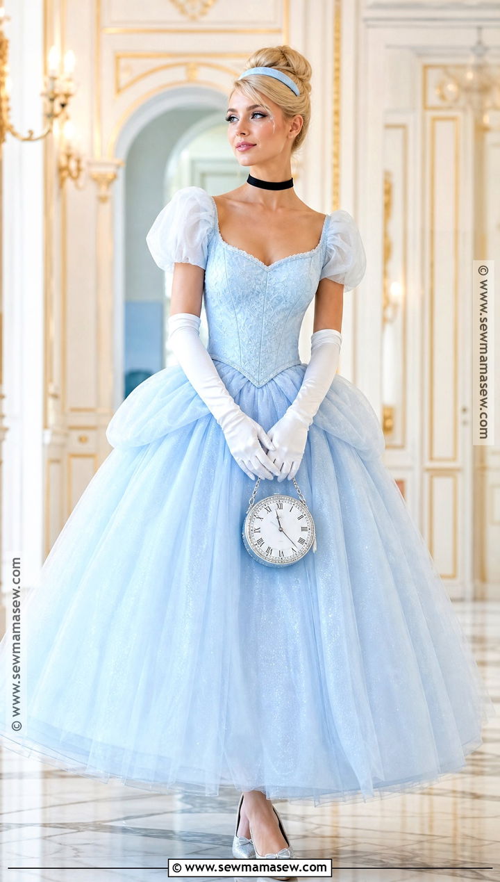 Cinderella Princess Costume - 30 halloween blonde costume ideas