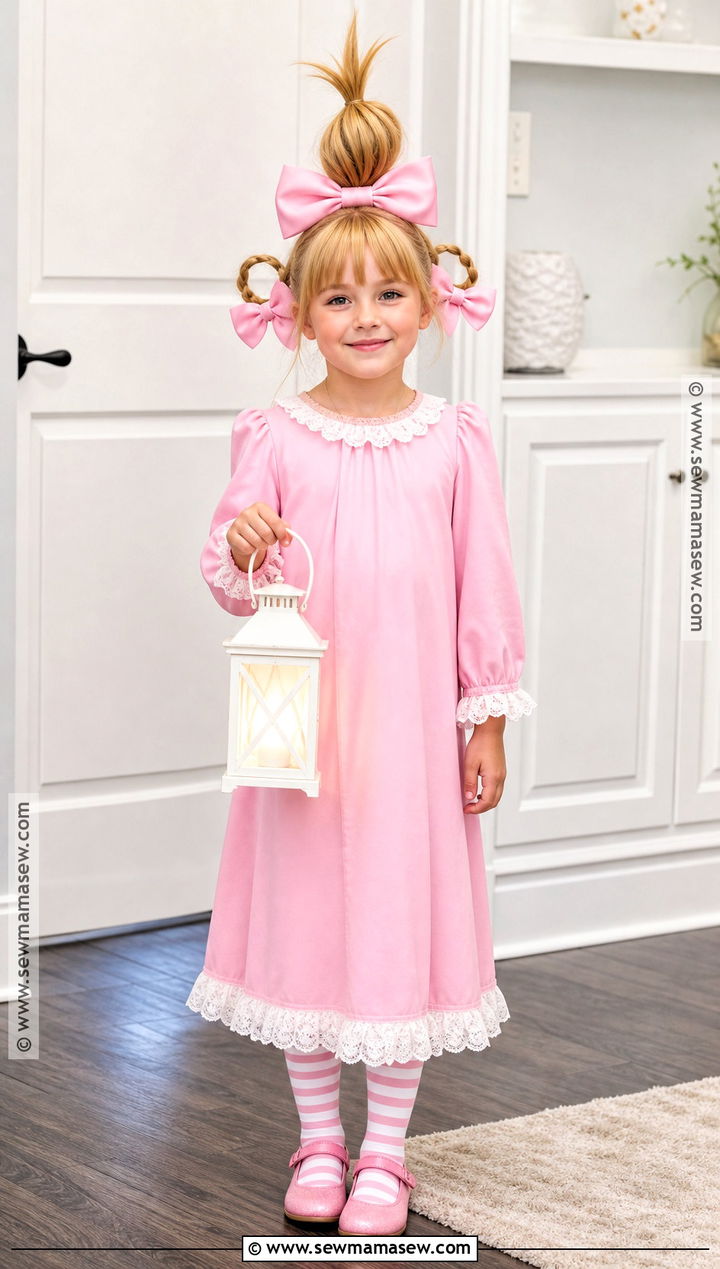 Cindy Lou Who Pink Nightgown Costume - 35 whoville costumes