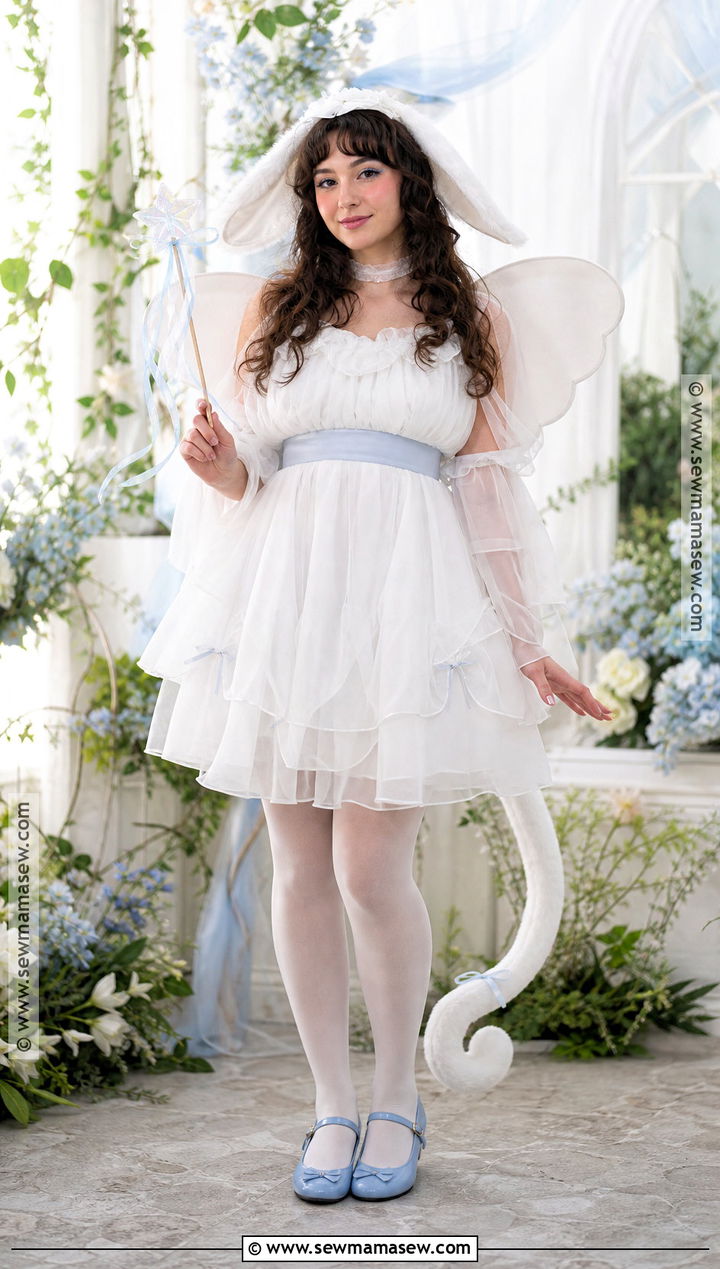 Cinnamoroll Fairy Costume With Cloud Wings - 30 cinnamoroll costume ideas
